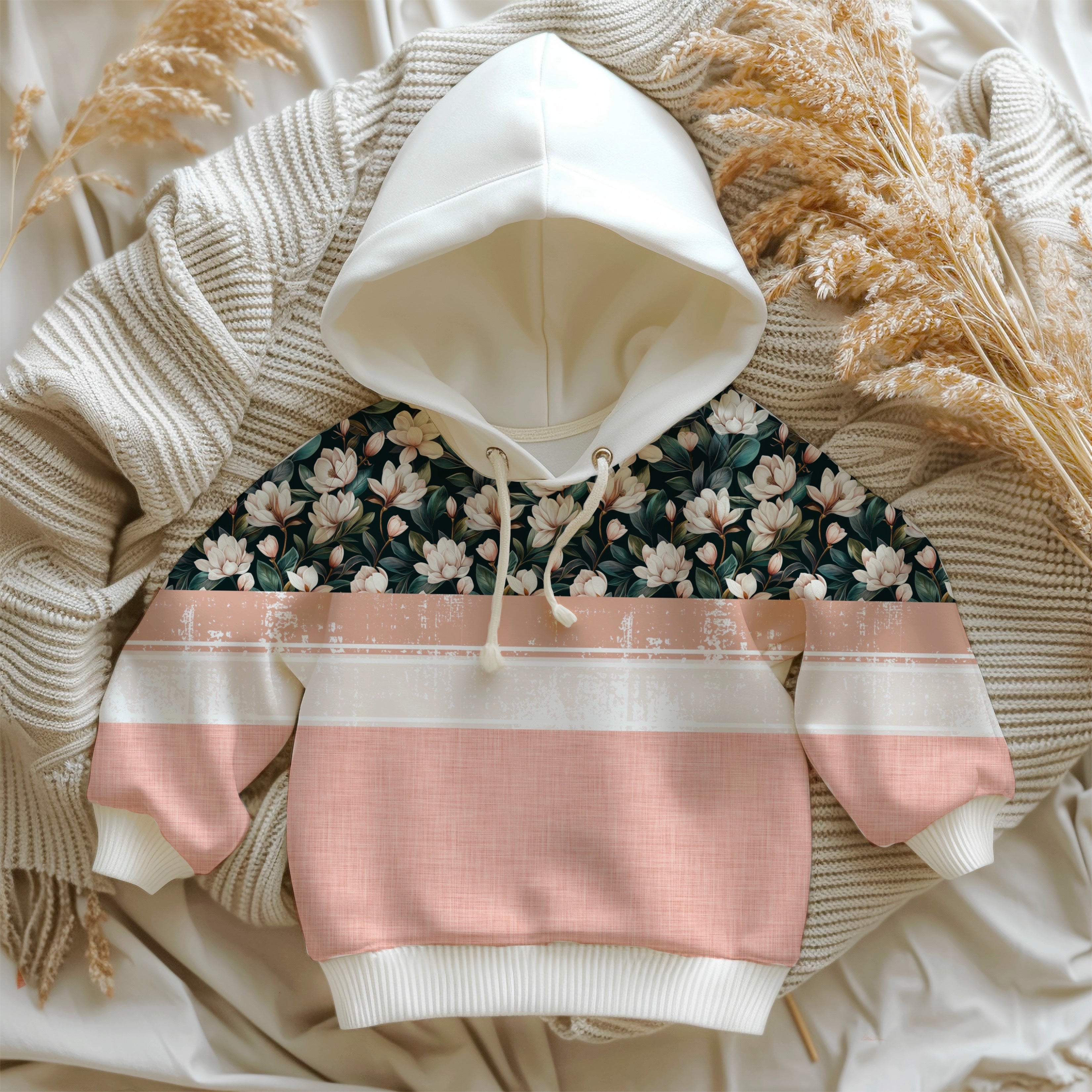 Blumen Bordüren Stoff Dauervorbestellung